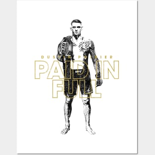 Paid In Full - Dustin Poirier (Variant) Posters and Art